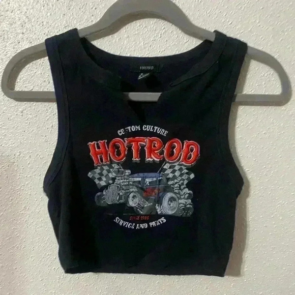 Forever 21 Lot of 3 Size S Cropped Shirts - Picture 2 of 11